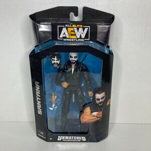 AEW Jazwares Unmatched Santana Series 6 #42 Wrestling Action Figure